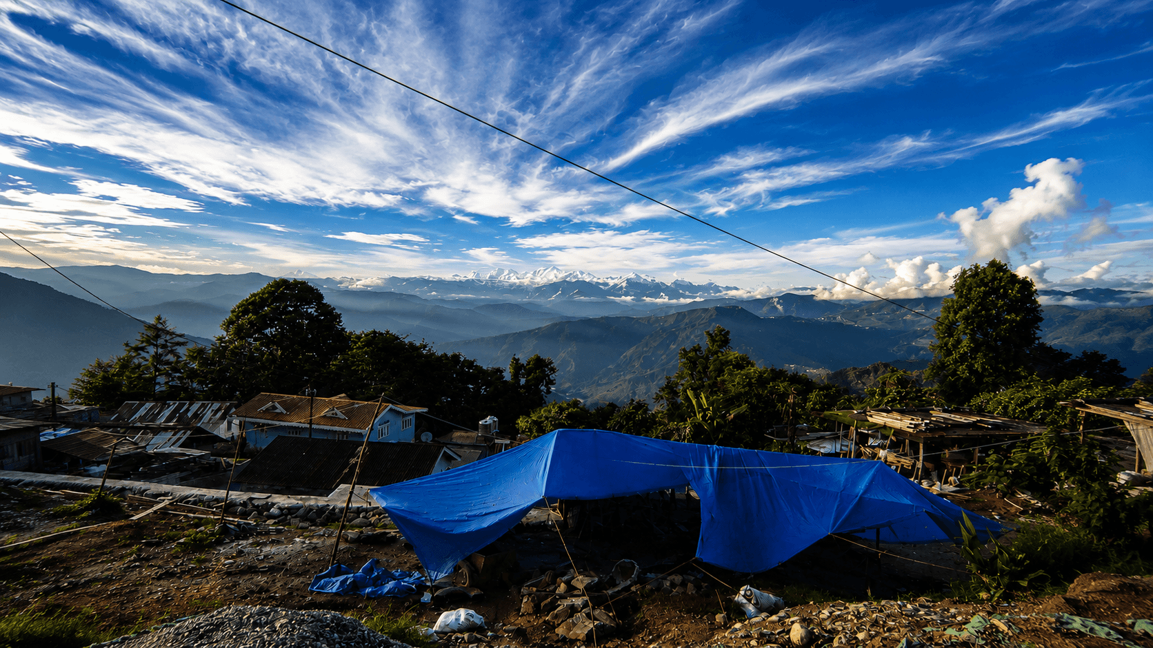 The middle of Sunaray Gaon